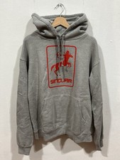 Sinclair Horse Hoodie Grey/Red