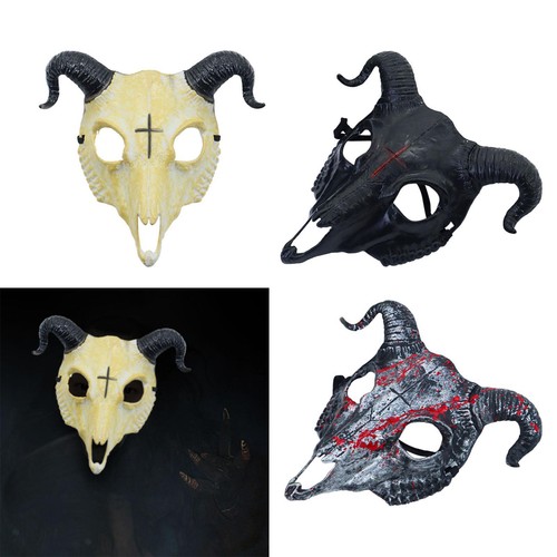 Halloween mask sheep head - mask,