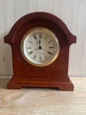 German, Radio Controlled, Arched Mantel /Shelf Clock, Pristine