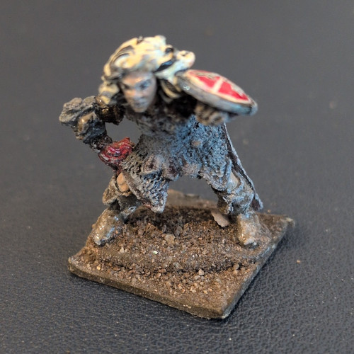 Warhammer metal figure circa - metal,
