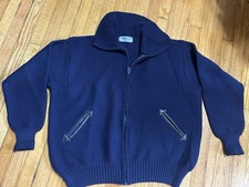 Guernsey Sweater XL Blue 100%