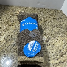 Columbia Men's Moisture Control Crew, Assorted, Size 6-12 Mens New 4 Pair.Cpix