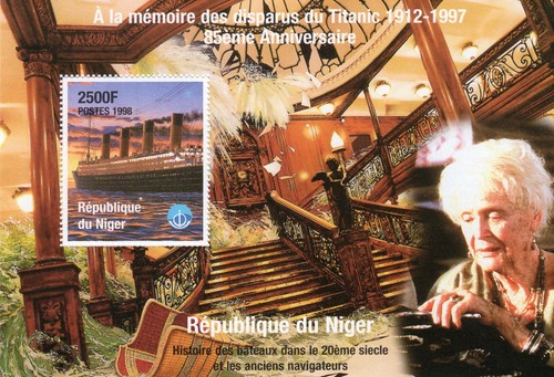 Niger 1998 100 titanic - 1998,