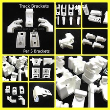 Curtain track brackets sold - -,