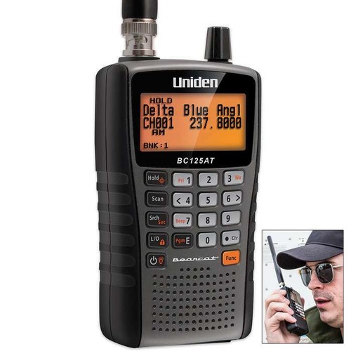 Uniden bc125at handheld police - uniden,