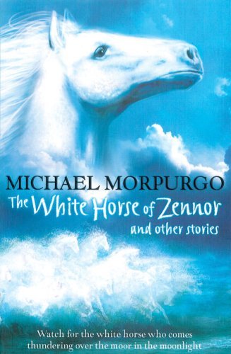 The white horse - white, and