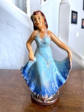 Vintage Art Deco Dancing Lady
