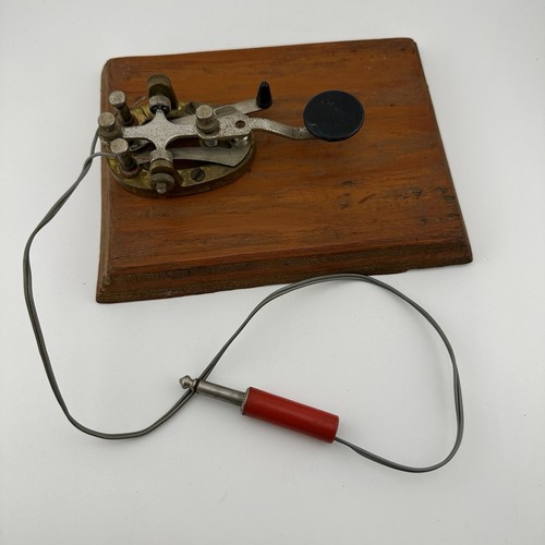 Vintage morse code straight - code,