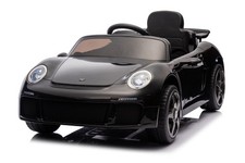 12V Licensed Black Porsche 911 Ruf CTR3 Battery Ride On Car with Parental Remote