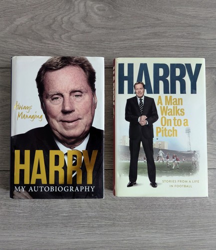 Two harry redknapp hardback - two,