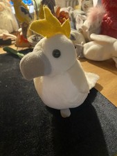 Cockatoo cuddly toy - cockatoo,