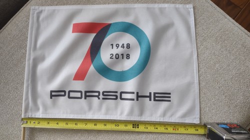 Porsche 70th anniversary flag - 70th,