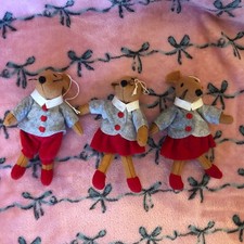 Felt Mice Christmas Tree