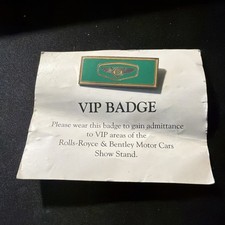 Rare VIP badge for exclusive