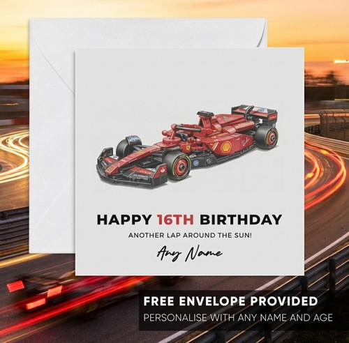 Personalised scuderia ferrari - personalised,
