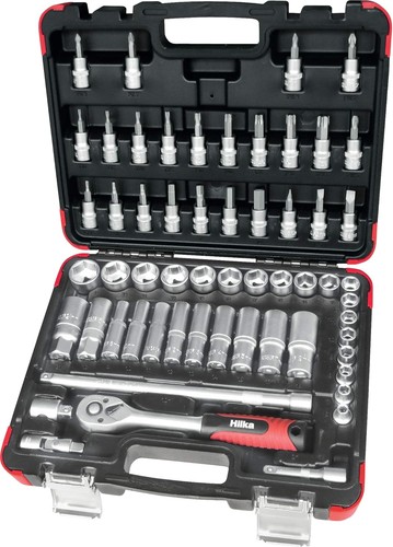 Hilka 02385802 58pce inch - 58pce, 3/8-inch