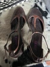 Jones Bootmaker Ladies T-bar Shoes