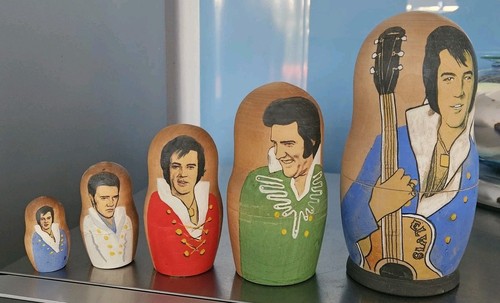 New elvis presley wooden - -,