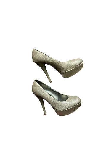 Trash glitter gold stiletto - trash,