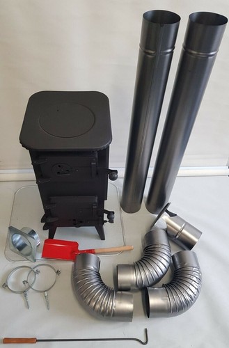 Wood log burner stove - wood,