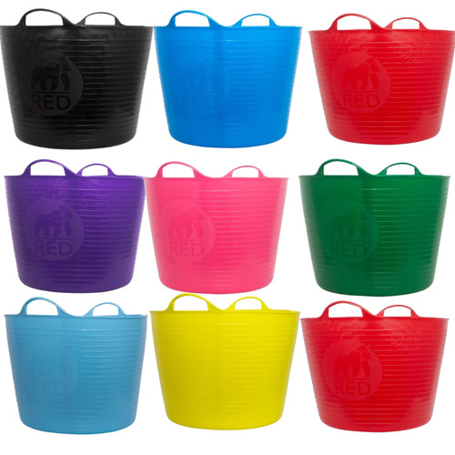 38l large red gorilla - red, tub