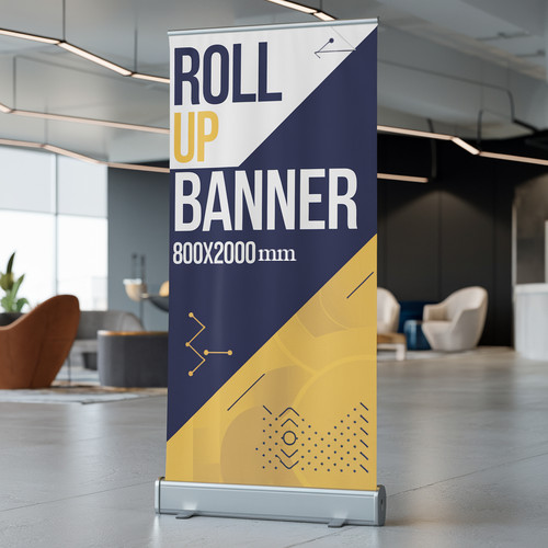 Roll banner printed your - roll,