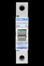 GET 45 AMP CURVE B 6kA MCB CIRCUIT BREAKER 45B1M SCHUPA