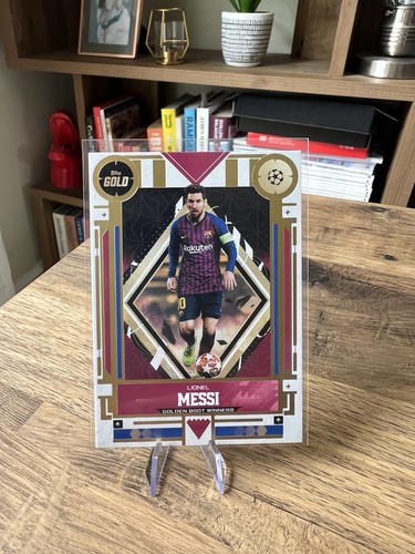 Lionel messi topps ucc gold - lionel,