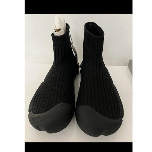Zara black knit - black, sock-style