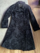 Desigual Size 38 Black Brocade