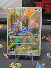 Pokémon TCG Paldean Fates Mimikyu Full Art Promo SVP75 M/Nm Condition Sealed