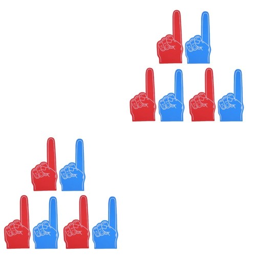 12pcs eva foam fingers - 12pcs,
