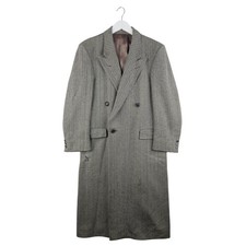 Crombie Mens Long Herringbone