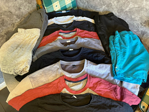 Men clothing job - job, lot