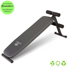 Abdominal Slant Bench Sit-Up Extra Long Back Pad Home Gym Workout MARCY JD 1.2