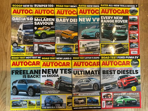 Autocar magazine bundle 9 - autocar,