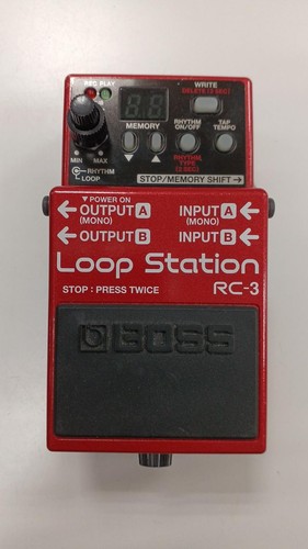 Boss effects pedal 3 - boss, rc-3