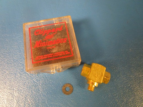Clippard mev exhaust valve - mev-1,