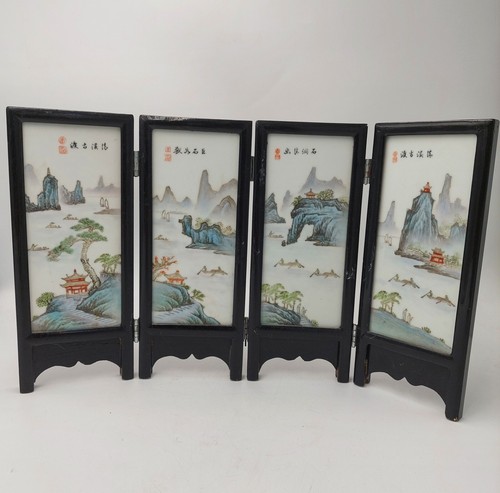 Chinese porcelain landscape - chinese,