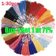 30Pcs/Pack Silky Tassels Craft