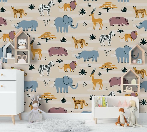 Animal pattern wallpaper - animal,