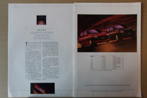 1991 rover range brochure - 1991,