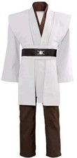 Star Wars Jedi Sith Anakin Skywalker Obi Kenobi Wan Cosplay Costume Size XXL
