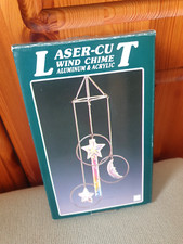 Vintage Laser-Cut Wind Chimes - Hummingbirds