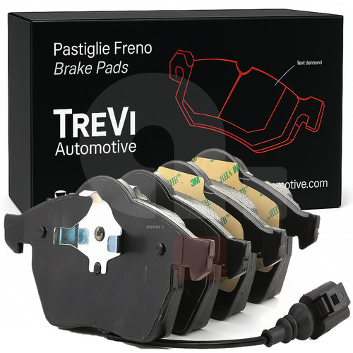 Brake pad kit front trevi - pad,