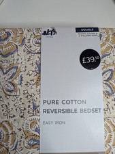 M&S Pure Cotton Reversible