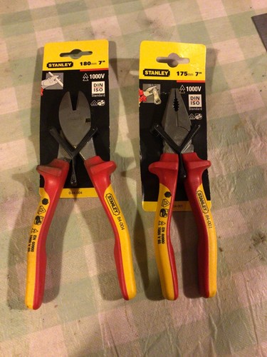 Stanley insulated pliers - insulated,