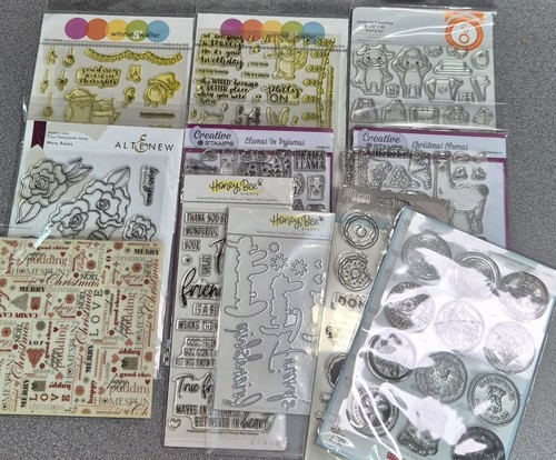 Large craft stamps dies - large,