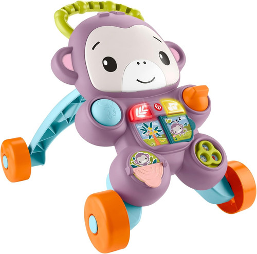 Purple first steps monkey set - steps,