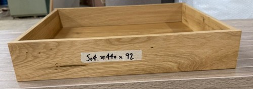 Solid oak dovetail drawer - solid,